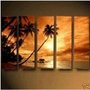 Hawaii Painted Painting Decoration Unstretch