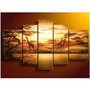 Grassland Abstract Painting Decoration Unstretch