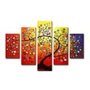 Abstract Painted Painting Decoration Unstretch